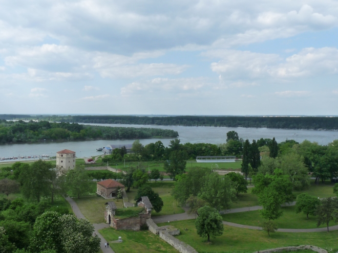 confluența Savei cu Dunărea